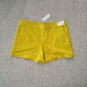 New York & Co - Yellow 4” Shorts - NWT - SZ 8